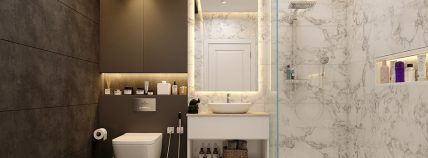 Install Waterproof Wall Panels for Bathrooms Without Tiling